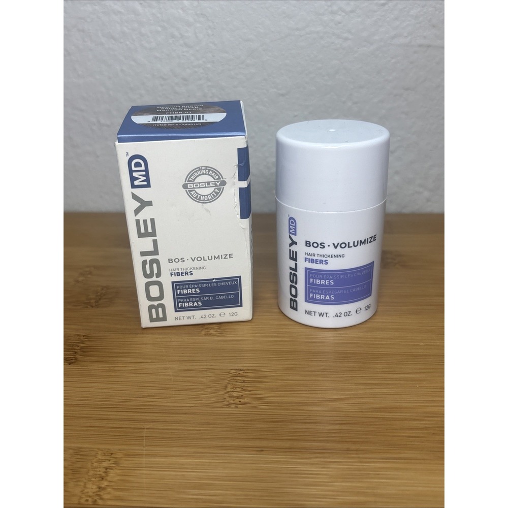 BOSLEYMD BosVolumize Hair Thickening Fibers (Medium Brown) 0.42 oz